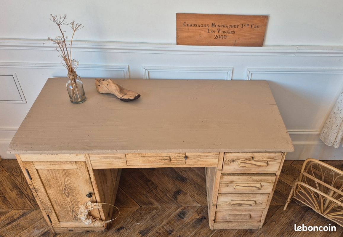 Bureau Ancien Bois (image 10)