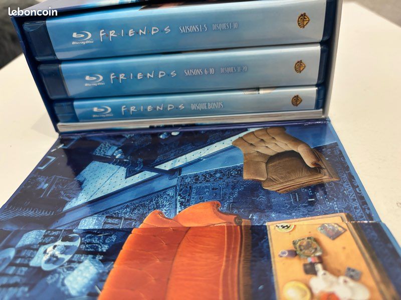 Coffret blu Ray saison intégrale Friends (image 2)