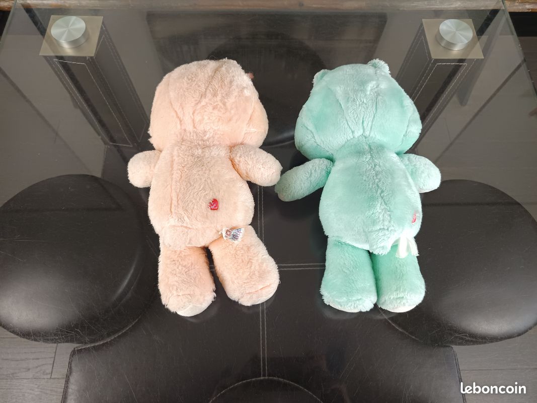 Care Bears Glow A Lot Wish Bear Stuffed Plush 2004 New Box Glow Dark 13 7CE