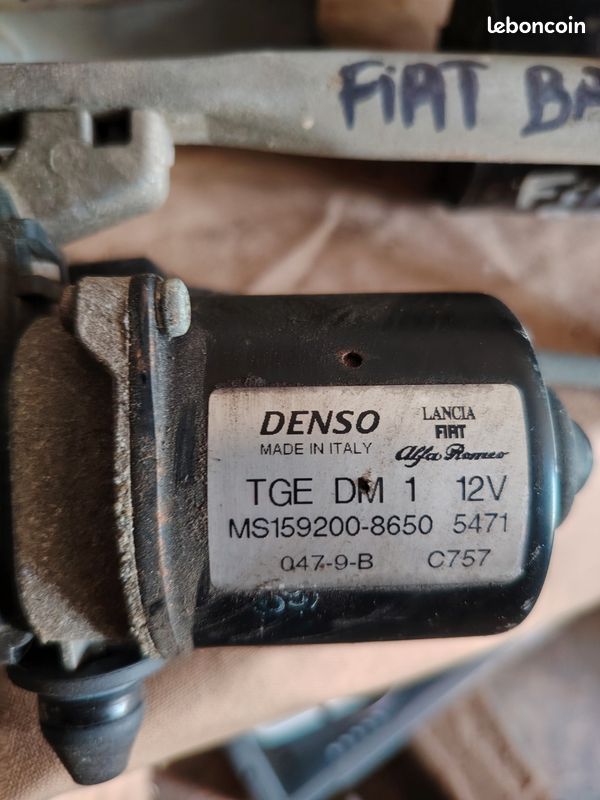 Moteur essuie glace avant fiat bravo 2 (image 2)
