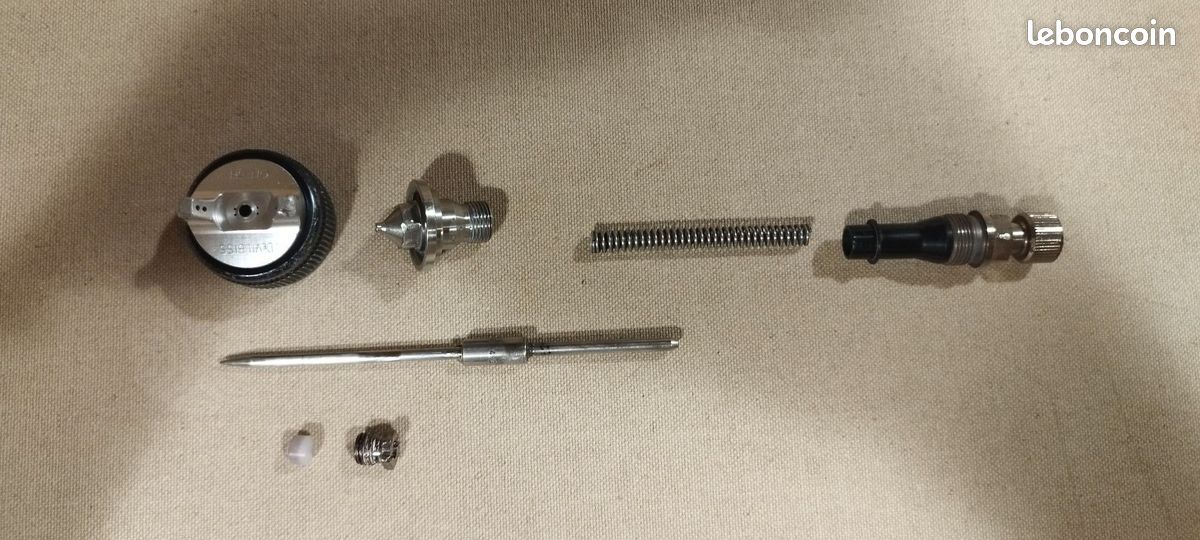 Kit complet buse aiguille valve DeVilbiss GTI (image 1)