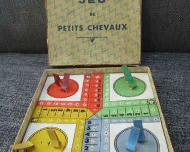Jeu de Petits chevaux en bois Edvin : Kid's Concept