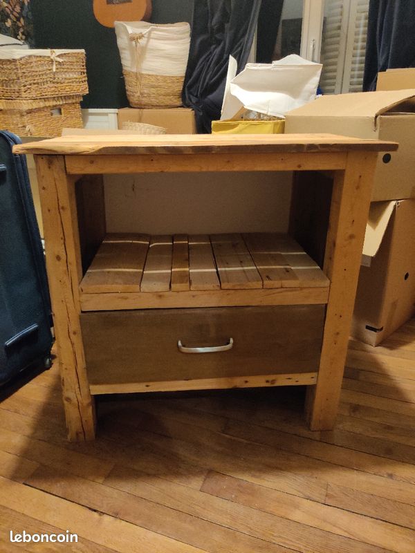 Duo de Commodes en bois massif (image 1)