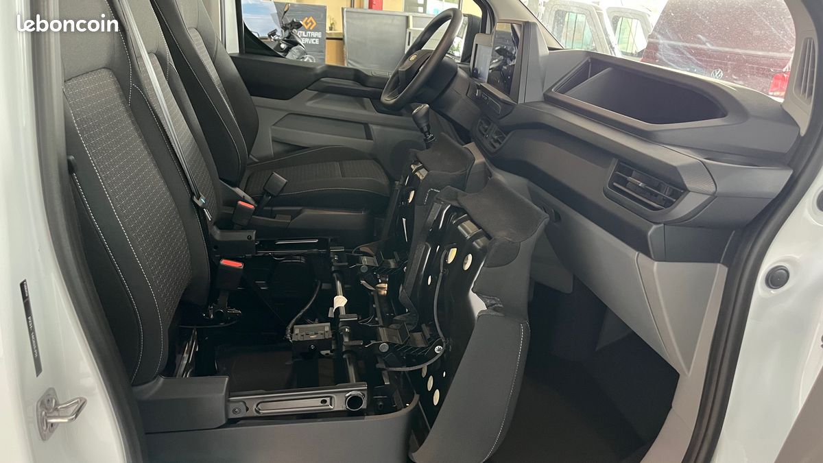 25 990 HT - ford transit custom trend 280 l1h1 2.0 ecoblue 136 cv blanc / neuf / tva recuperable (image 6)