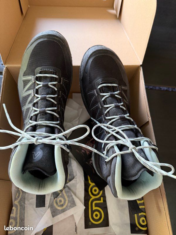 Chaussures de Randonnée Femme Asolo Tahoe Mid Gore-Tex Noir/Bleu (image 2)