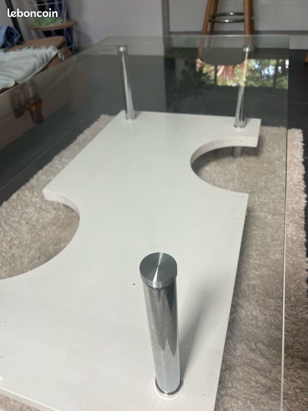 Table basse en verre (image 2)