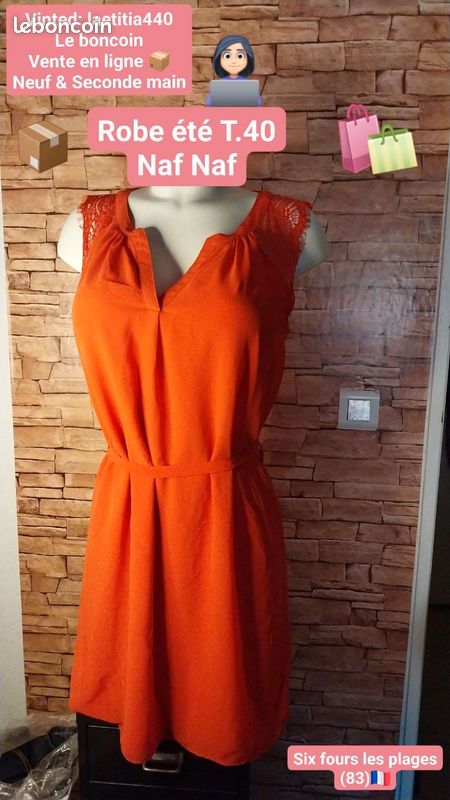 Robe été T.40 Bershka (image 1)