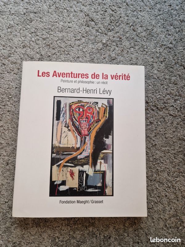 Livre exposition "Les aventures de la vérité", B.H Lévy (image 1)