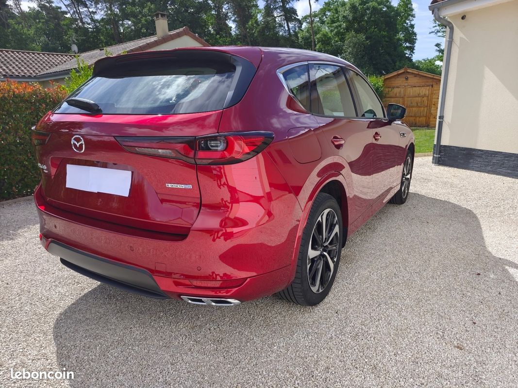 MAZDA CX-60 TAKUMI PHEV 327ch AWD BVA | Toit ouvrant • Cuir Nappa Blanc • Caméra 360° • 2ème main (image 6)