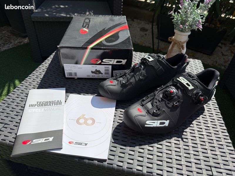 Sidi Wire 2 Carbon noires mat (image 1)