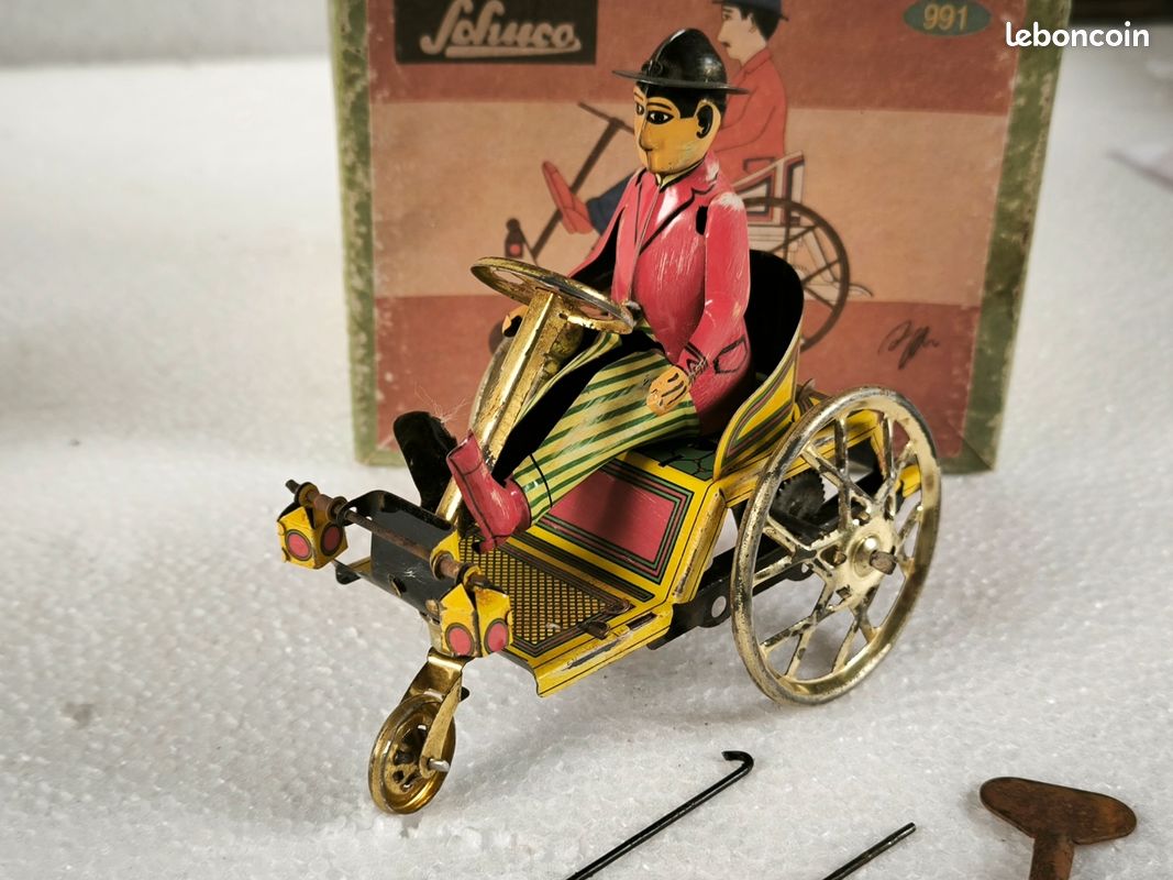 Jouet Mécanique Vintage « Sulky Le Trotador » Années 70 - Rico - Occasion