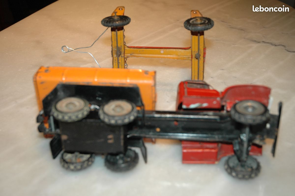 FRANCE JOUETS - Camion GMC Baché avec remorque - En boite | eBay