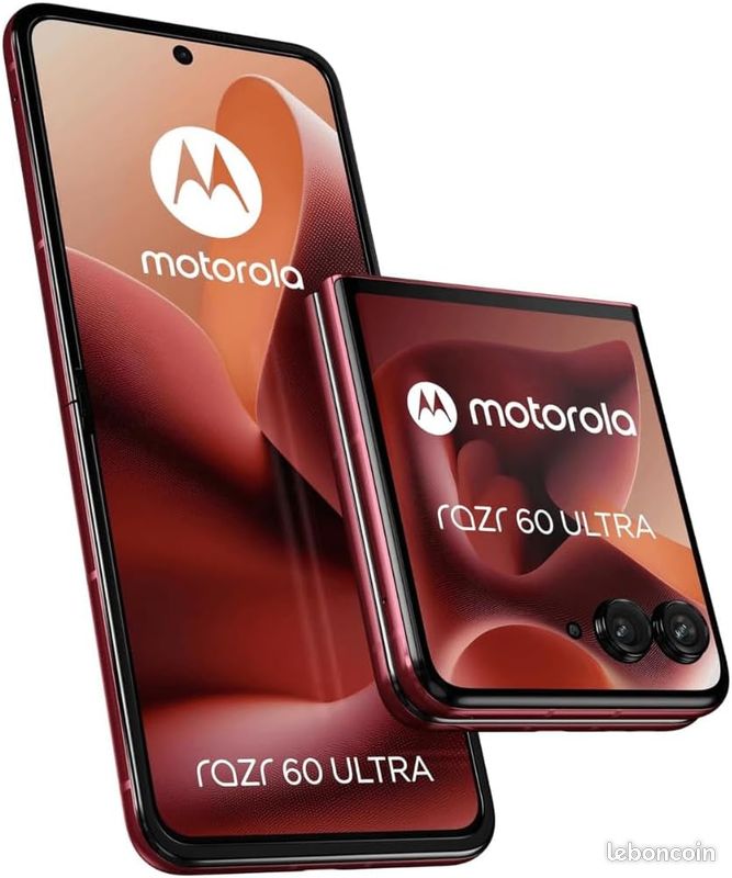 Motorola Razr 60 Ultra Rio Red Rouge 512GB TÉLÉPHONE DÉBLOQUÉ OPÉRATEUR 5G (image 1)
