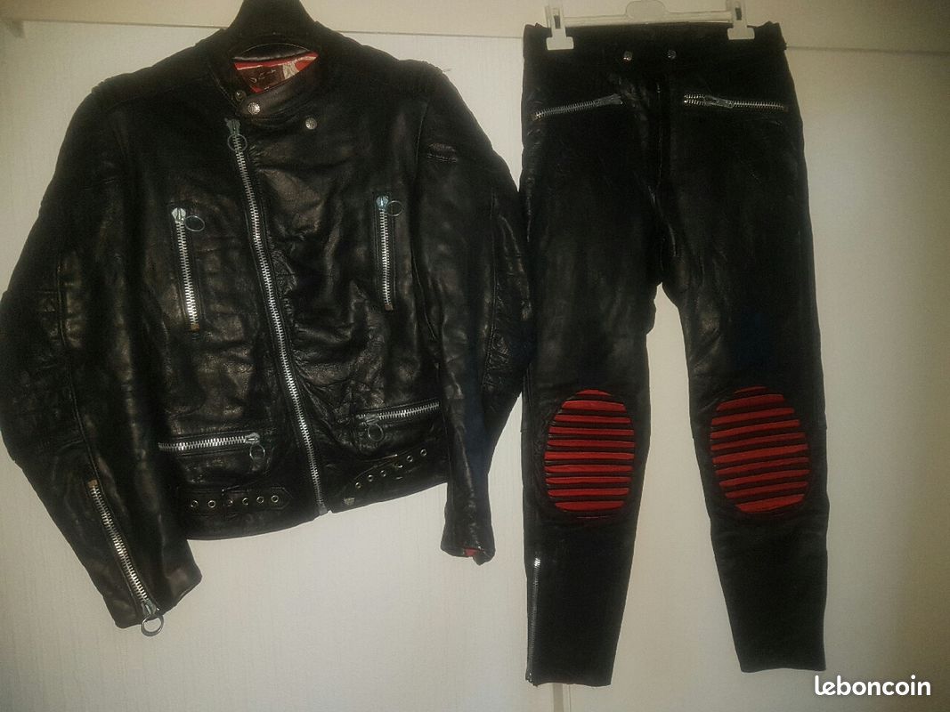 Ensemble moto vintage neuf S (image 1)