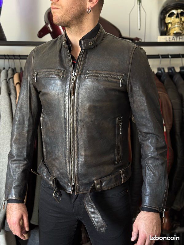 Blouson cafe racer Daytona 73 Vêtements