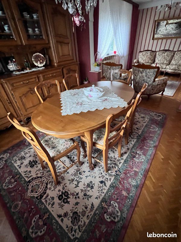 Vends salle à manger Louis XV en chêne (image 3)