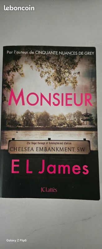 Roman Monsieur , El James , par l'auteur de 50 nuances de Grey (image 2)