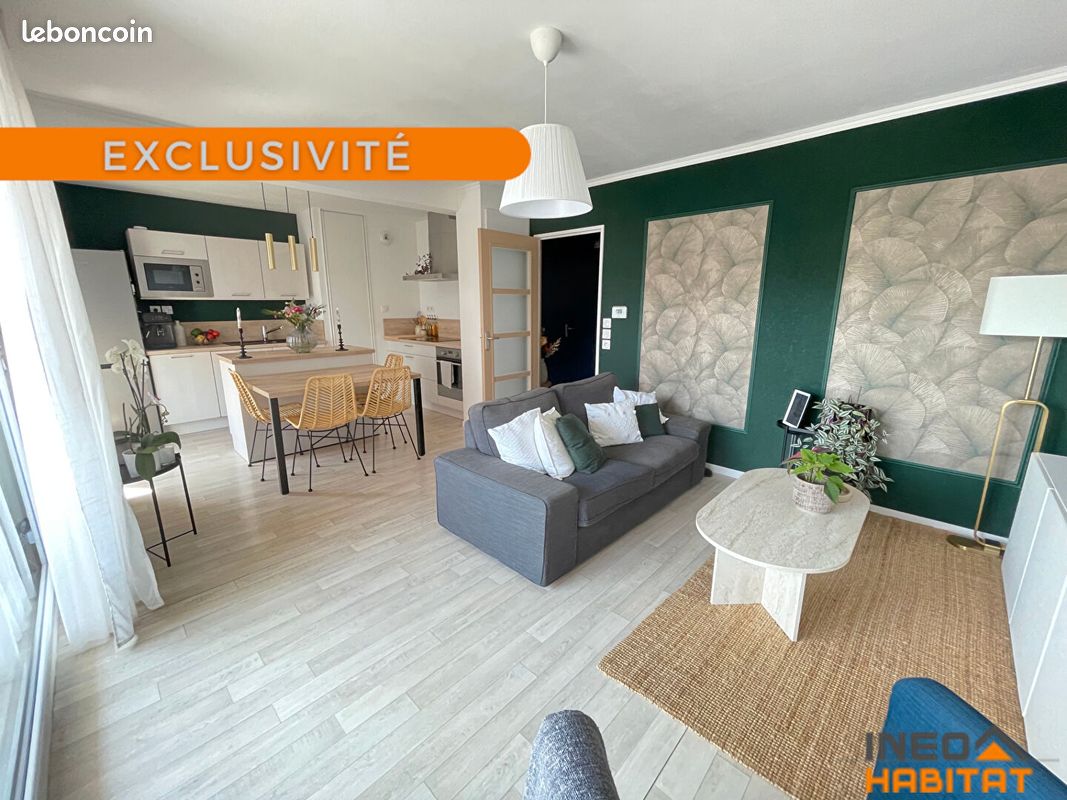 Appartement 3 pièces 61 m² · à La Mézière · 61 m² · 219 900 €