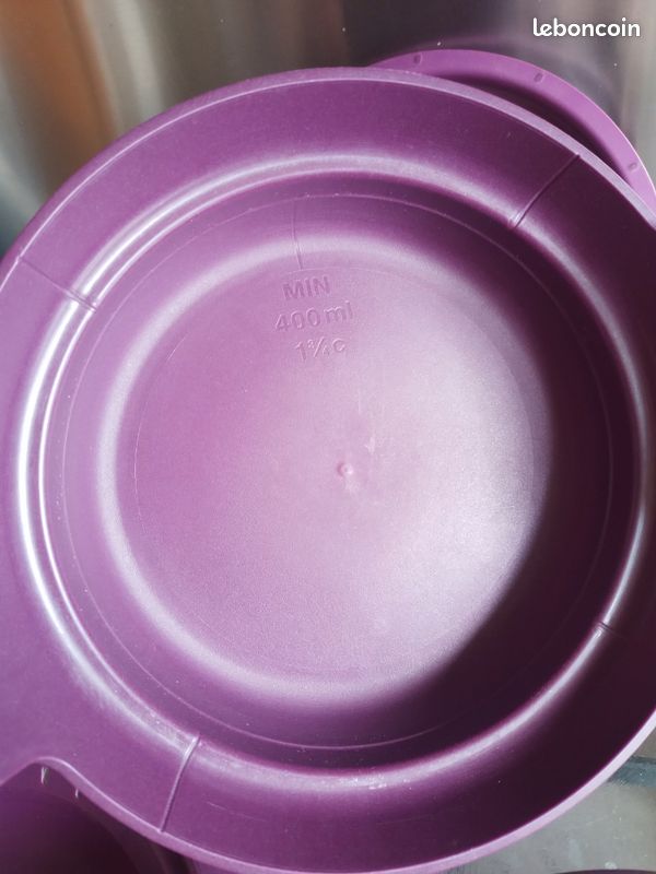 Micro vap Tupperware violet - Arts de la table Micro vap Tupperware violet - Arts de la table
