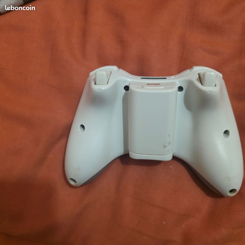 Manette Xbox 360 Officielle Couleur Sable (Sand) - Occasion, Fonctionnelle, Rare