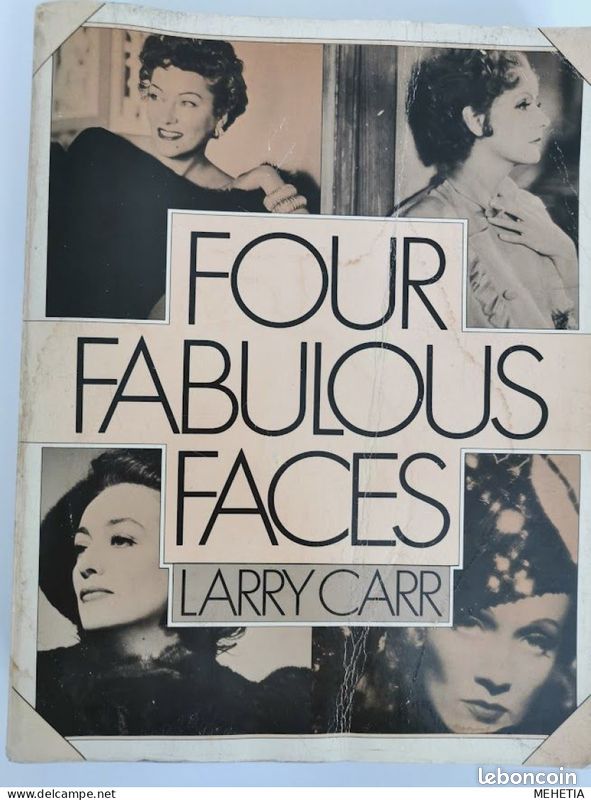 Cindy CRAWFORD - Greta GARBO - Marlène DIETRICH the Four FABULOUS FACES 1979 (image 2)
