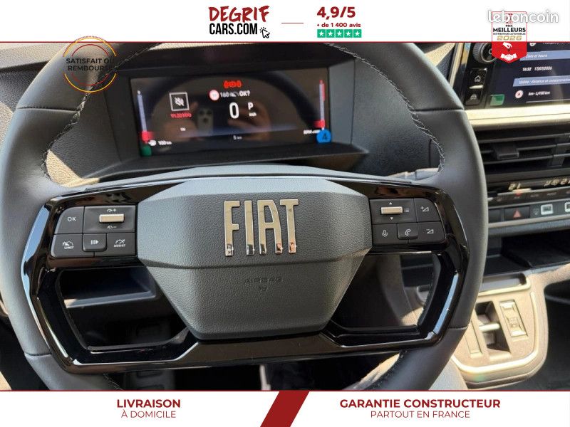 Fiat Scudo XL NOUVEAU MOTEUR 2.2 BlueHDi 180 EAT8 CABINE APPROFONDIE 5 PLACES + Pack Premium Conn... (image 11)