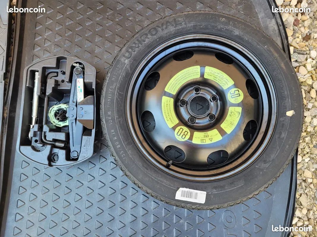 Roue De Secours Neuve R17 Pour Peugeot 3008 II (2016 à Aujourd'hui) - Jante Acier, Pneu été