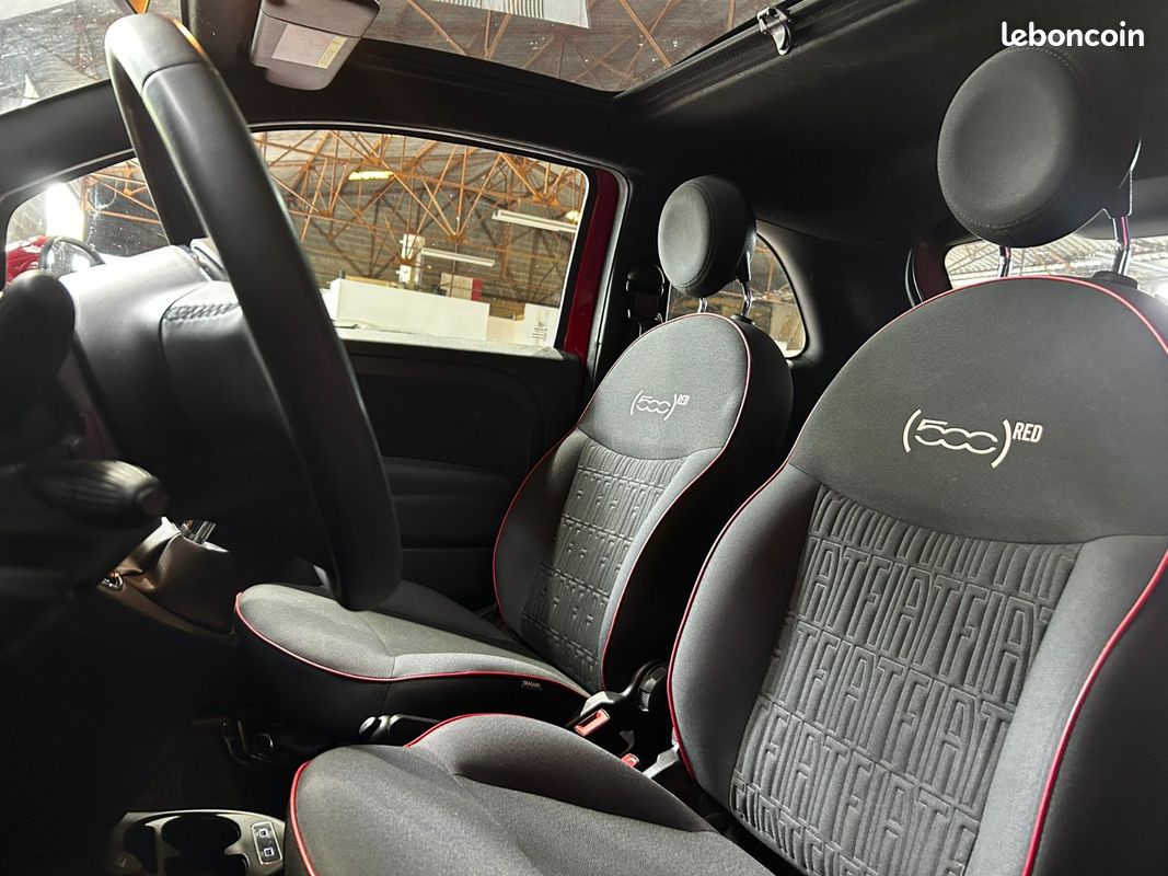 FIAT 500 MY22 1.0 70 ch Hybride BSG S/S (RED) - SUIVIE CHEZ FIAT (image 8)