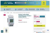 Interrupteur horaire digital Legrand 047 61 - Bricolage