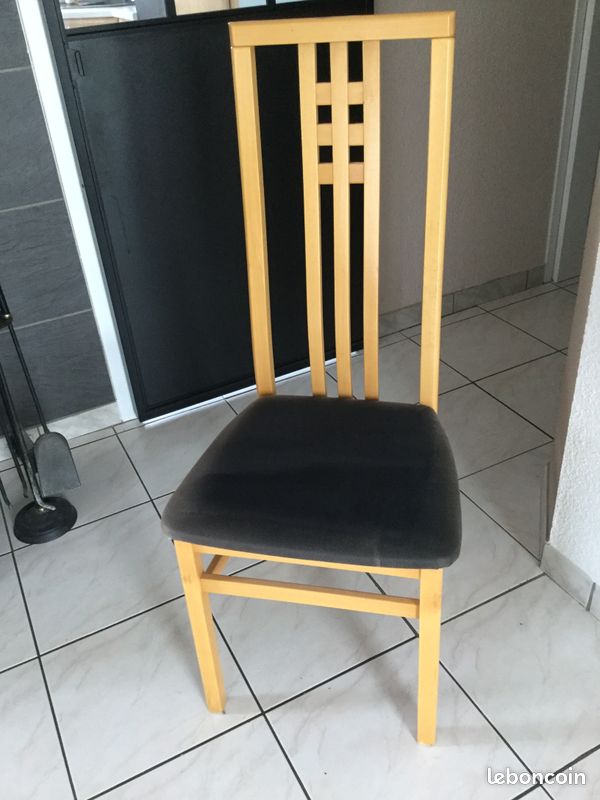 Chaises salle à manger bois (image 1)