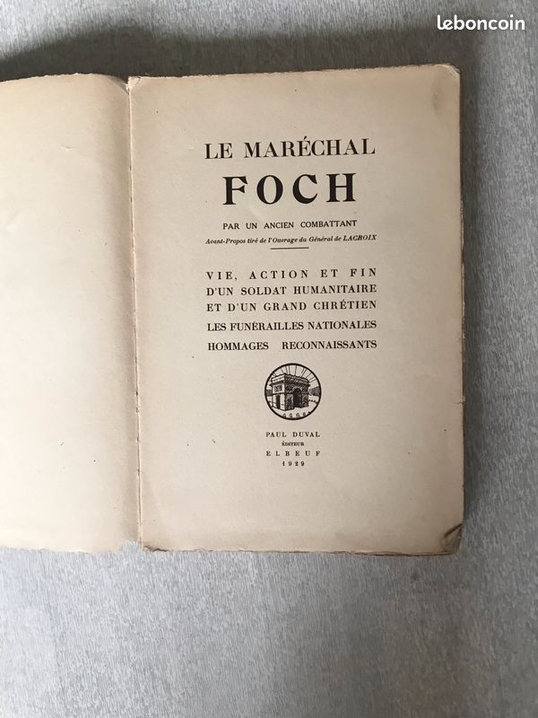 Livre Le Maréchal Foch (image 2)