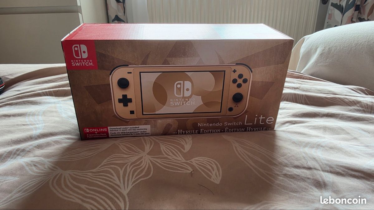 Nintendo Switch Lite - Édition Hyrule (Zelda) NEUVE SCELLÉE (image 2)
