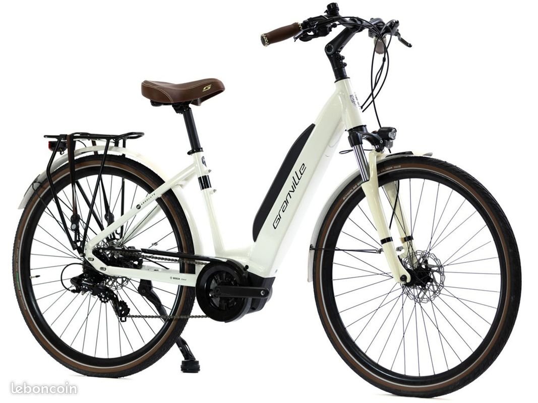 GRANVILLE e-Absolute 34 Bosch Active Line 400WH Pearl Ivory 2024 Couleur - Blanc, Taille - M (image 2)