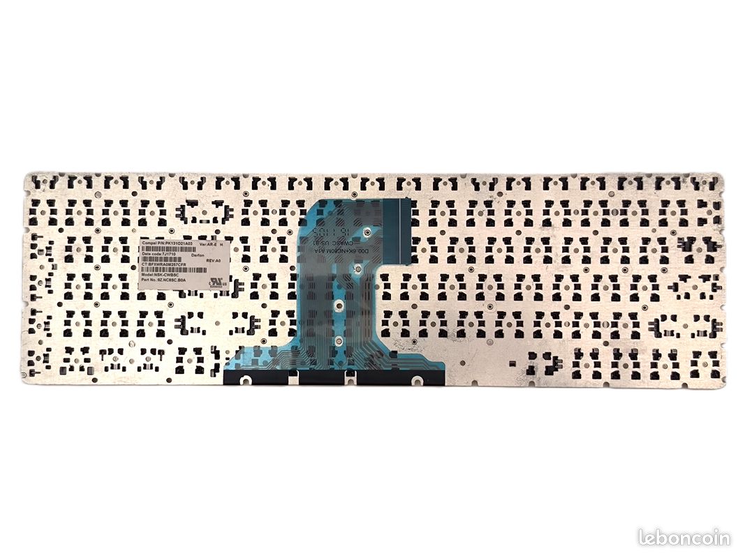 Clavier Sans Fil Bush AC101CS - Modèle Pliable Et Portable - Noir QWERTY Anglais