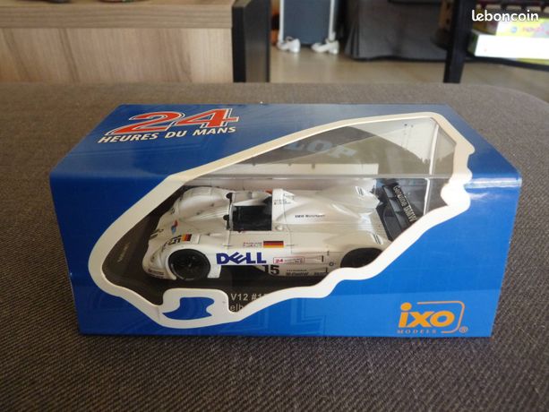spark-model BMW V12 LMR #15 Winner Le Mans 1999 Winkelhock - Martini - Dalmas (H0-1/87 scale - 5cm) (1/87 scale model