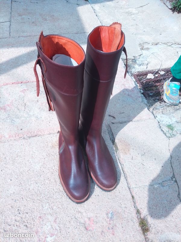 Botte équitation traditionnelle espagnole Sport Plein air
