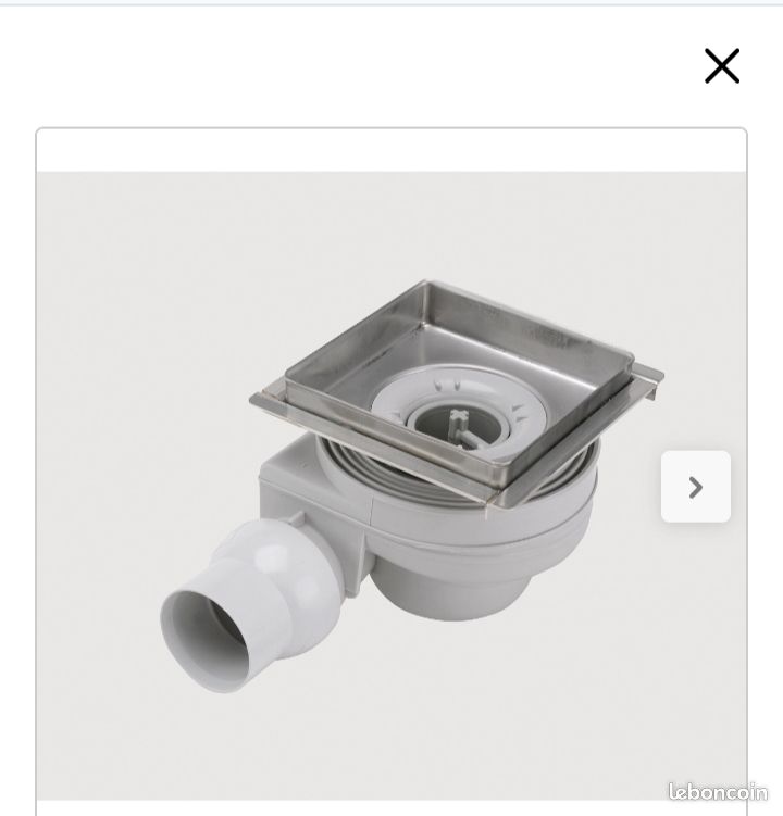 Bonde pour douche italienne (image 3)