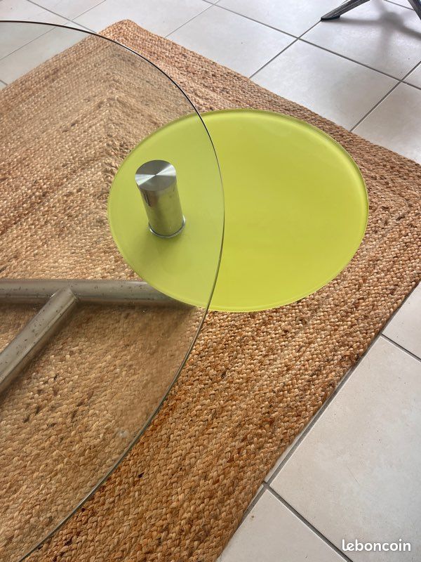 Table ronde en verre (image 3)