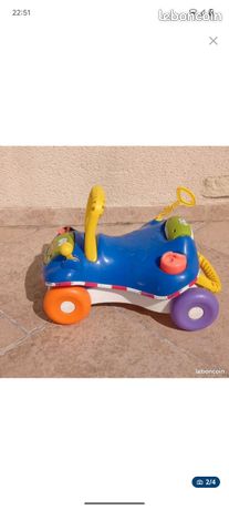 Trotteur 2-en-1 Playskool – Mode Voiture Ou Poussette, Activités Sensorielles, Dès 9 Mois