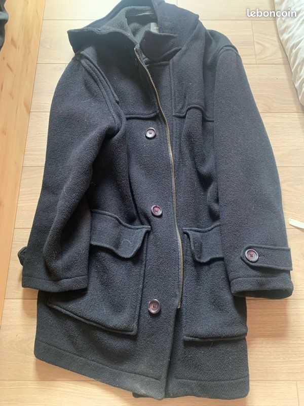 Manteau Celio Bleu Foncé - Taille M - Polaire - Occasion Très Bon état