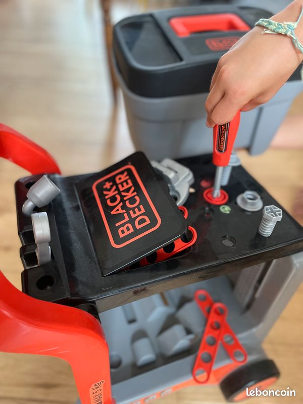 Etabli/chariot jouet Smoby - Black & Decker (image 4)