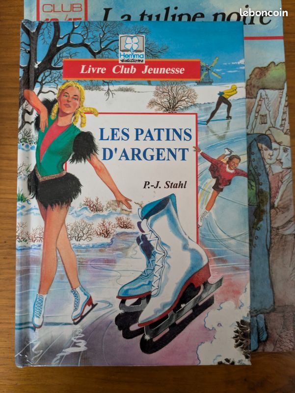 Livre: les patins d'argent (image 1)