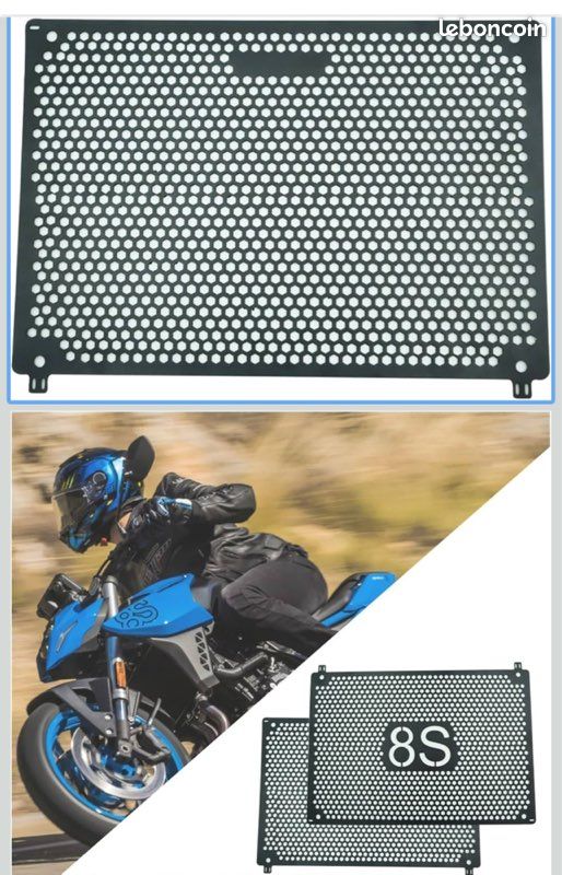 Grille De Radiateur En Acier Inoxydable Pour Suzuki GSX-R1000R (2017-2023) - Protection De Radiateur Et Calandre