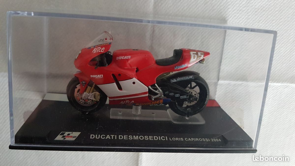 Moto Miniature De Collection Guiloy 1/10 - Circuit Ducados Cepsa #6 (Occasion)