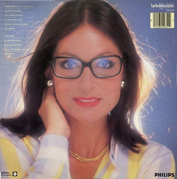 Édith Piaf, Jean Ferrat, Nana Mouskouri, Julien Clerc 5 x Vinyles (image 8)