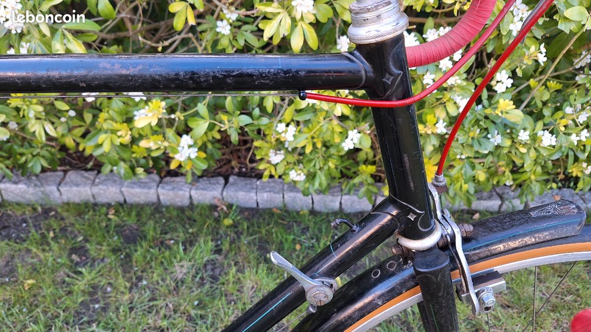 Cadre De Course Vélo De Route Acier Années 70 Ruffenach Campagnolo Reynolds ? 55 Cm Nerveux