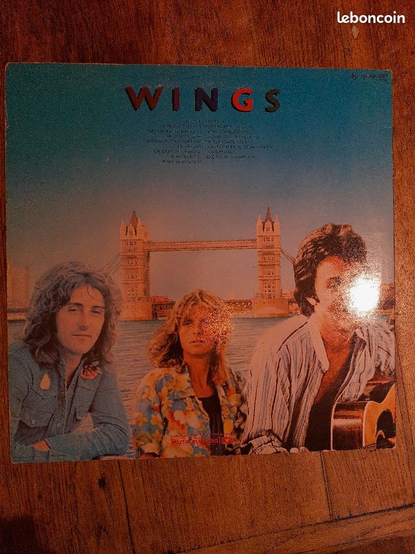 MC cartney wings vinyle 33t (image 3)