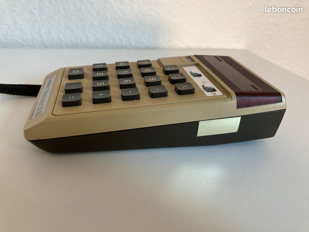 Calculatrice vintage canon année 70 - Collection