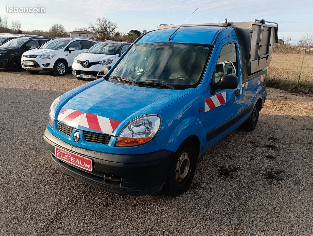 Renault Kangoo benne a déchet 1.5 dci 65chv6cv bvm5 klms 234462 prix 4 490 (image 1)