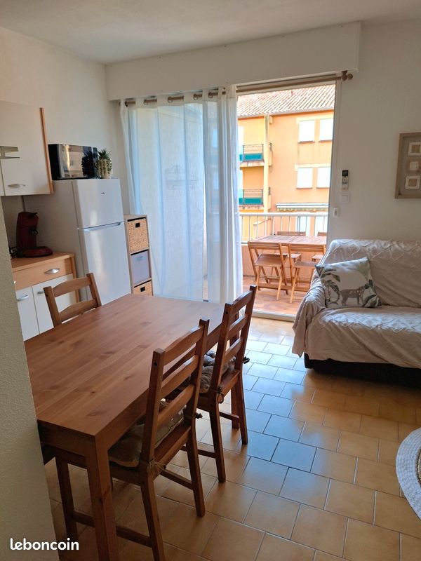 Appartement 2 pièces 23 m² · à Valras-Plage · 23 m² · 605 €/mois